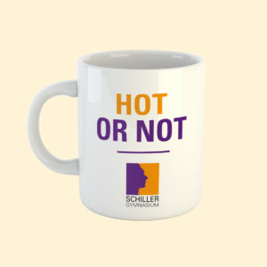 Tasse "HOT OR NOT"